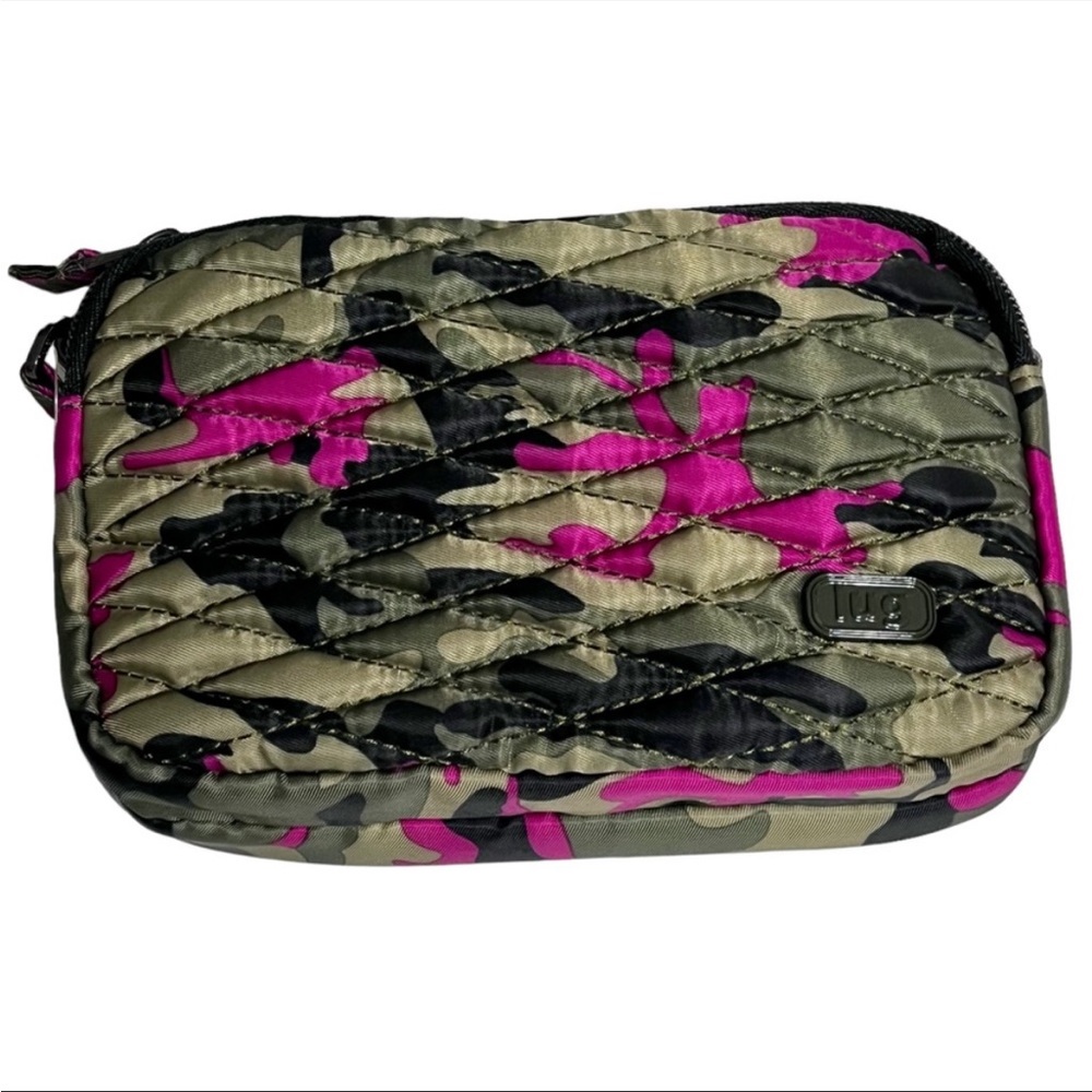 Lug Coupe Convertible Crossbody Camo Orchid